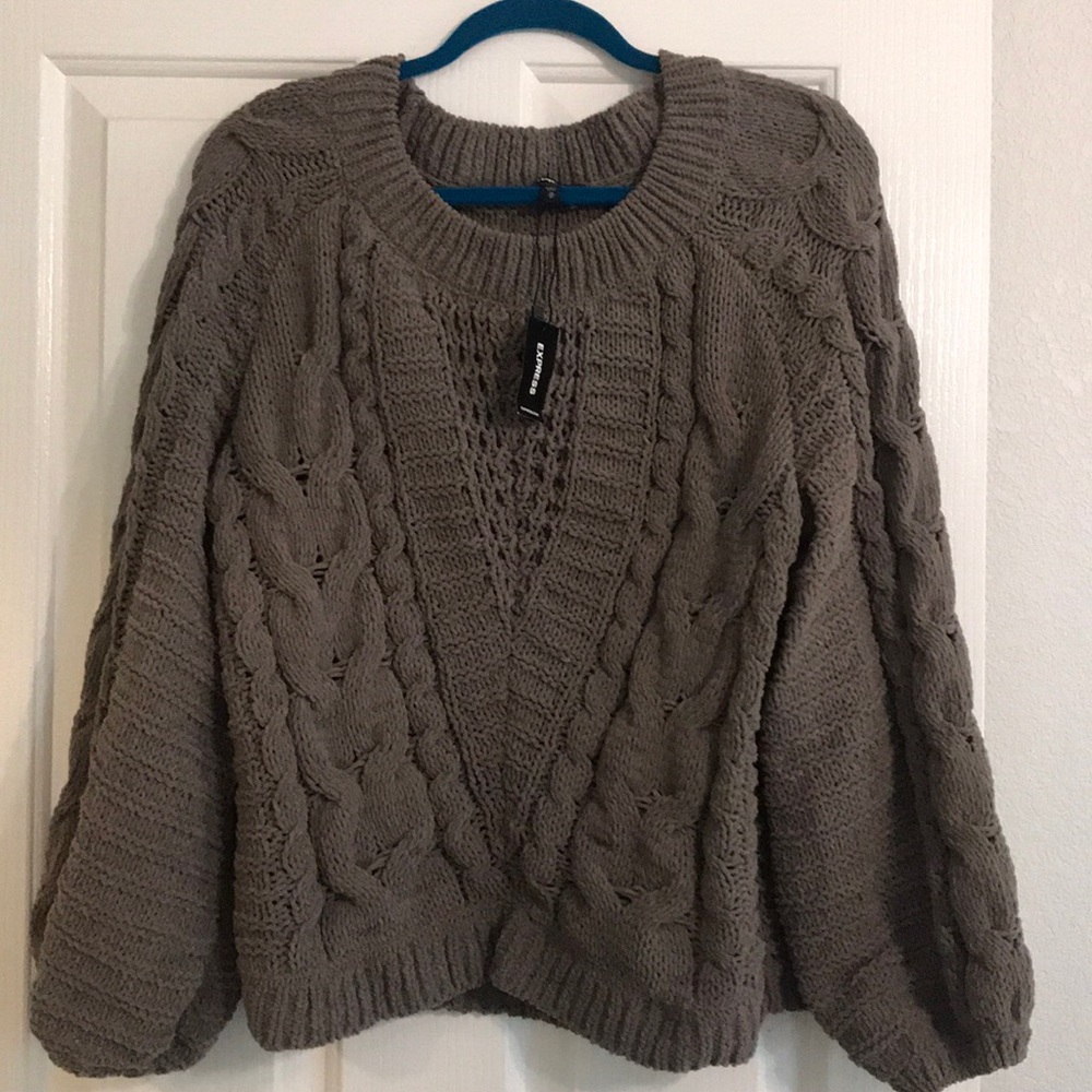 EXPRESSCable Knit  Sweater